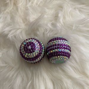 2 pc bling EOS lip balm set.